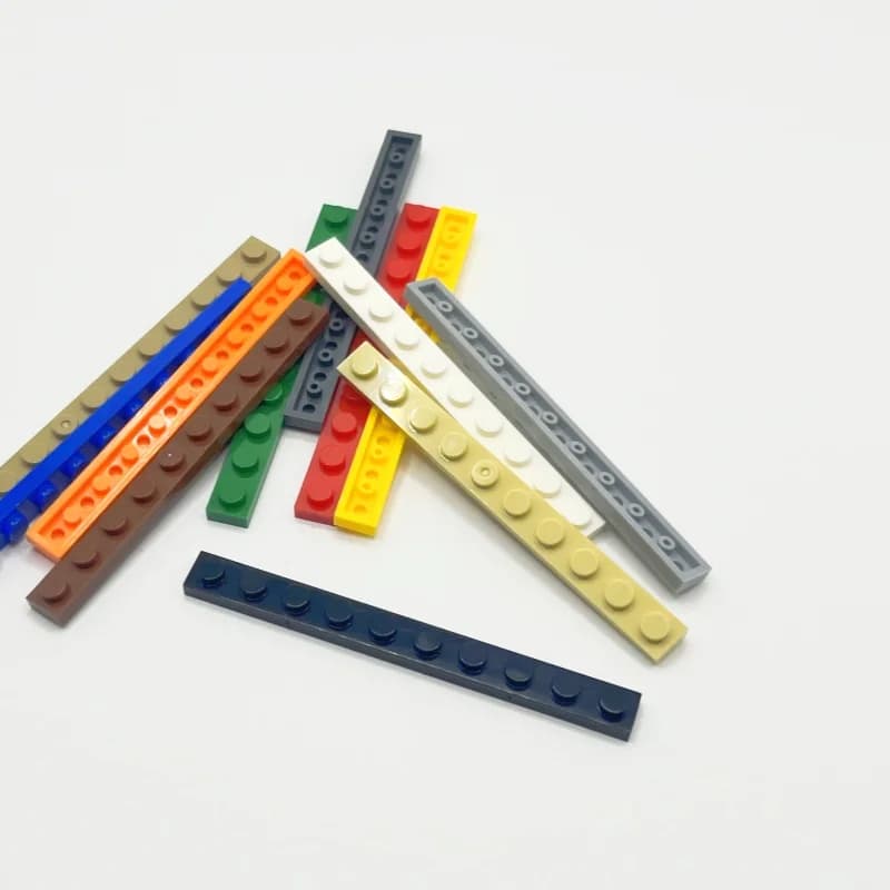 4477 Piastra 1x10 Punti per Blocchi di Costruzione Giocattoli Per Bambini Compatibile con Educativi Formato Creativo Regalo High-tech FAI DA TE MOC