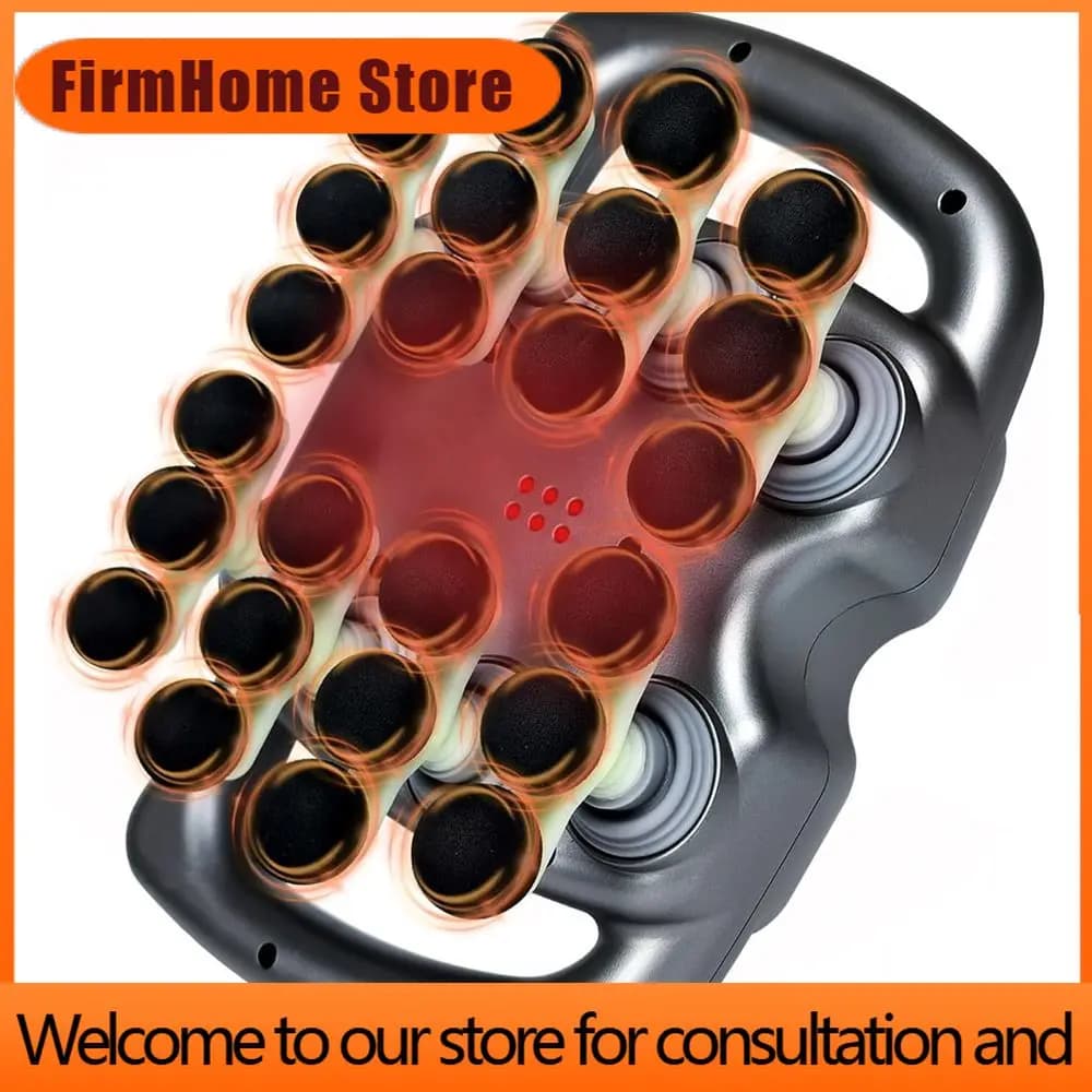 FirmHome StoreDeep Tissue Percussion Massage Gun With 9 Speeds For Muscle Pain Relief On Legs, Shoulders, And Back