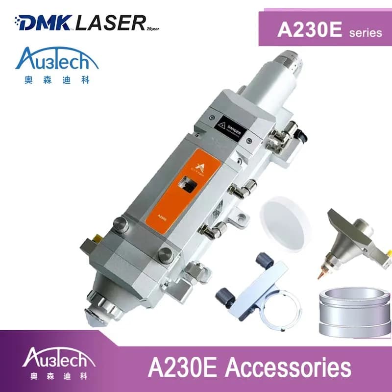 AU3TECH Acutter A230E A235E Testa di taglio laser Accessori Messa a fuoco Lente protettiva Anello di tenuta Parti del sensore capacitivo in ceramica