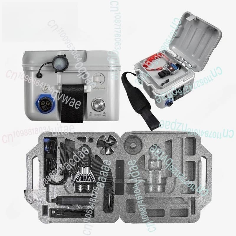 E-F-18Li Inverter Pinna elettrica Paddle Board Kayak Propulsione SUP Tavola da surf Canoa Controllo elettrico Pinna boost