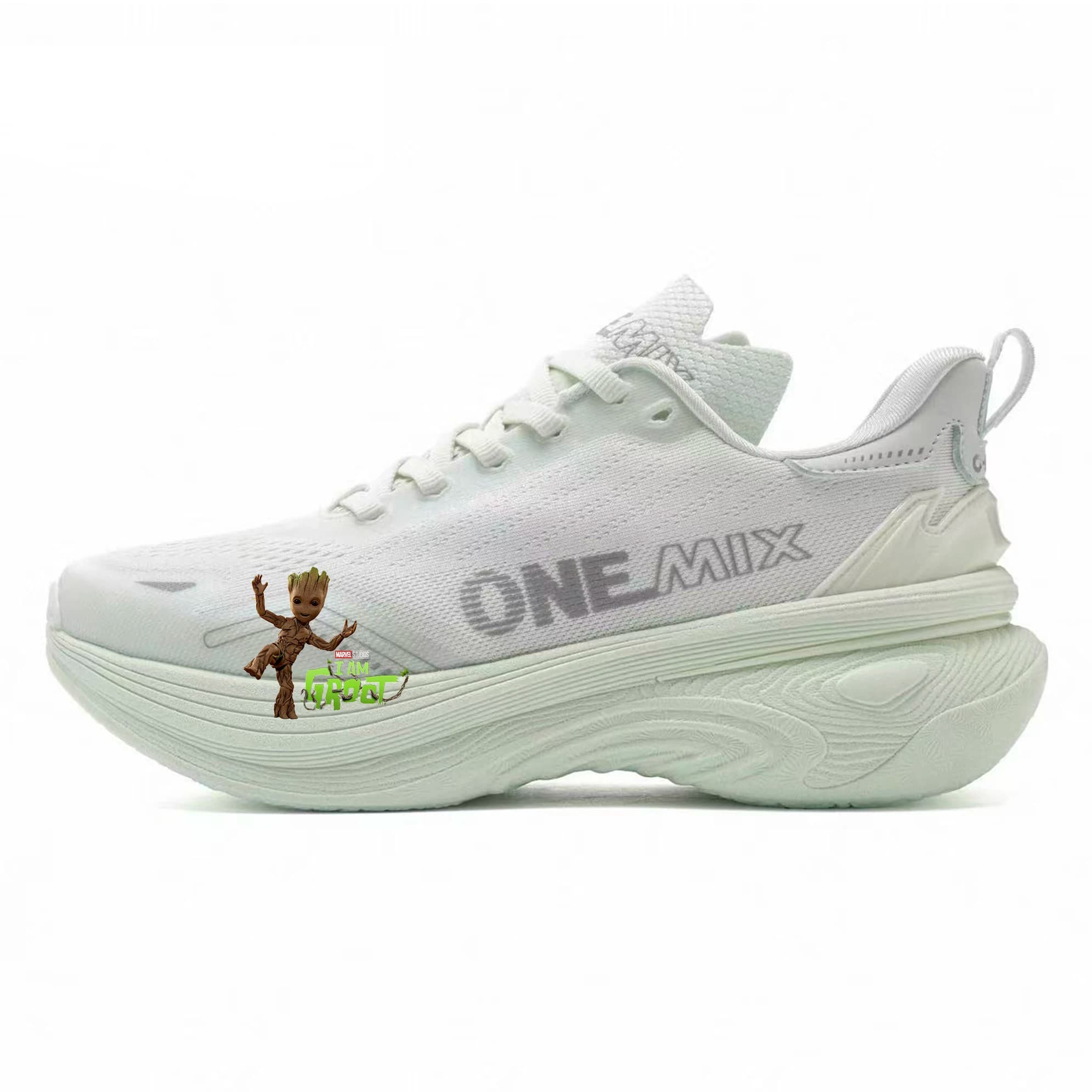 ONEMIX Marvel Groot Scarpe da corsa per uomo e donna, sneakers leggere, resistenti all'usura, scarpe sportive alla moda per il fitness