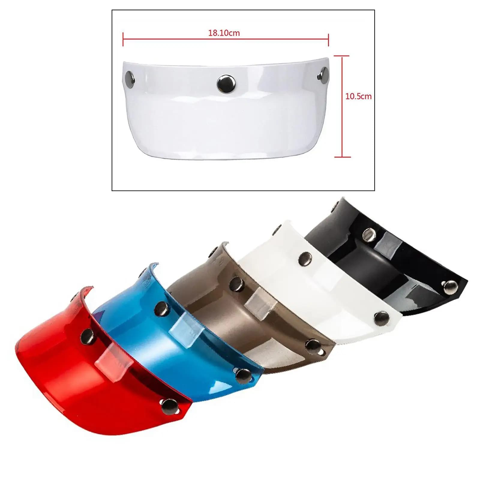 Universal visor PC scratch for Motorcycle Helmet, Race Helmet Protection