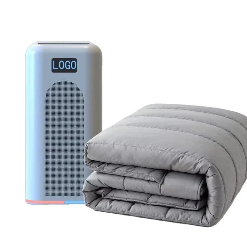 Coperta Rinfrescante a Circolazione d'Acqua Personalizzata con Controllo a Doppia Zona per Chi Soffre il Caldo