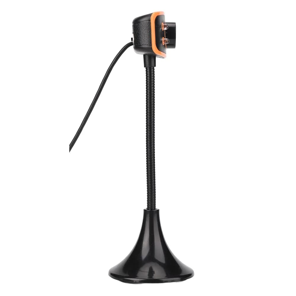 Webcam HD 1080P con Microfono, Telecamera per Computer ad Alta Definizione, Connessione USB Plug and Play, Webcam da Scrivania per Lezioni Online
