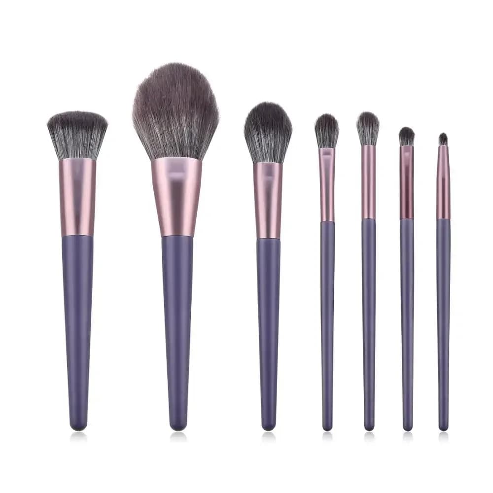 Pennelli per trucco Purple Mandala professionali per fondotinta e cipria, pennelli per il trucco, strumenti di bellezza