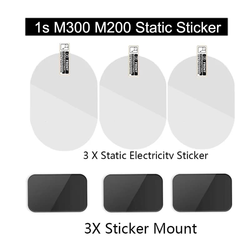 For 70mai 1s Dash Cam Smart Car DVR Sticke and Static Stickers Suitable for 70mai Car DVR M300 film holder high quality 3PCS