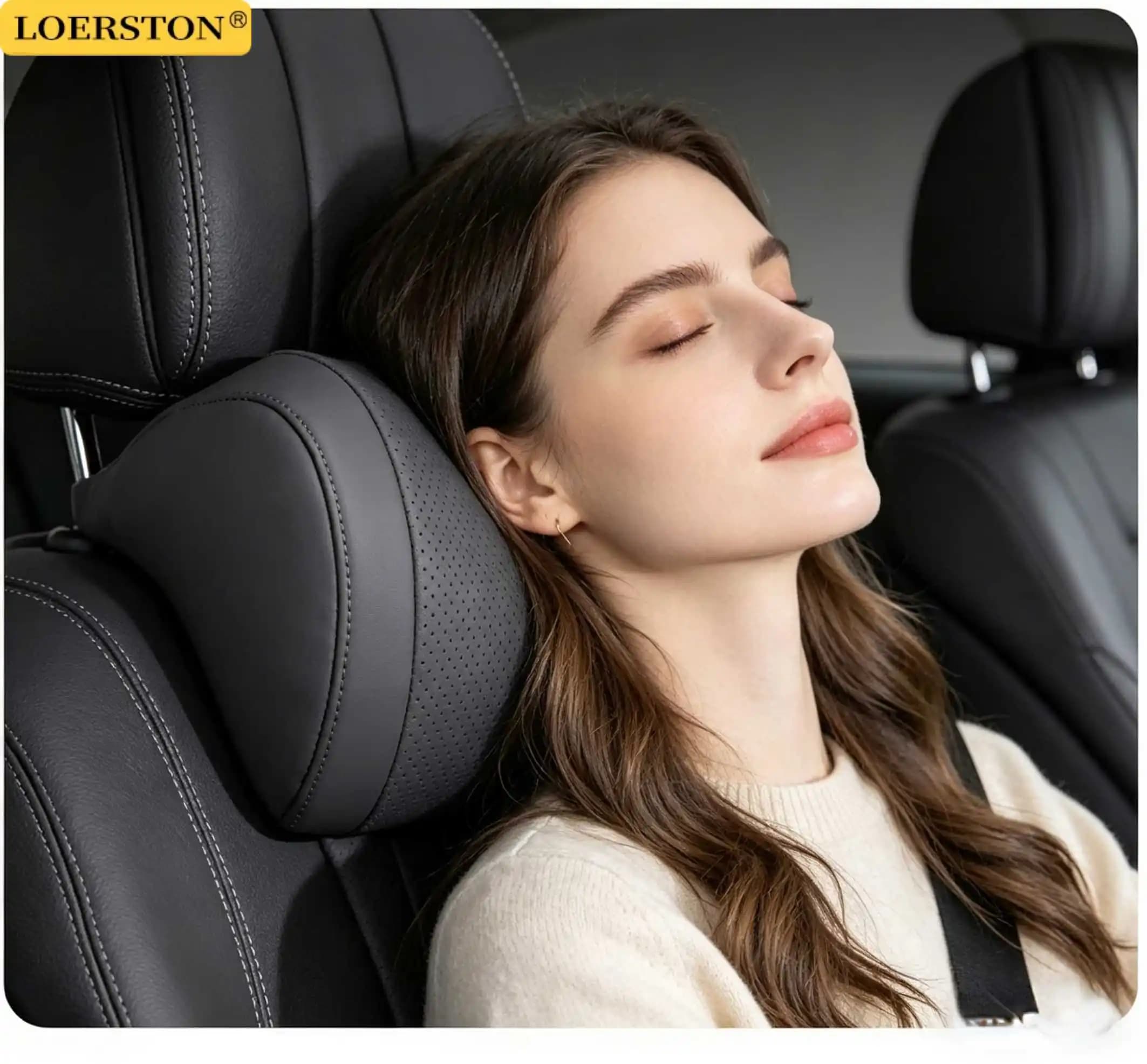 Poggiatesta Universale per Auto, Cuscino 3D per il Collo, Protezione Morbida e Confortevole, Accessori per Auto