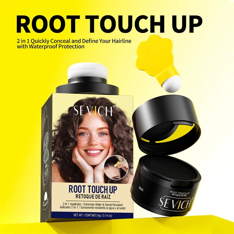 Hairline Powder Fluffy Thinning Hair Loss Concealer Hair Powder Hair Line Shadow Makeup Hair Concealer Root Cover Up Cosmetic