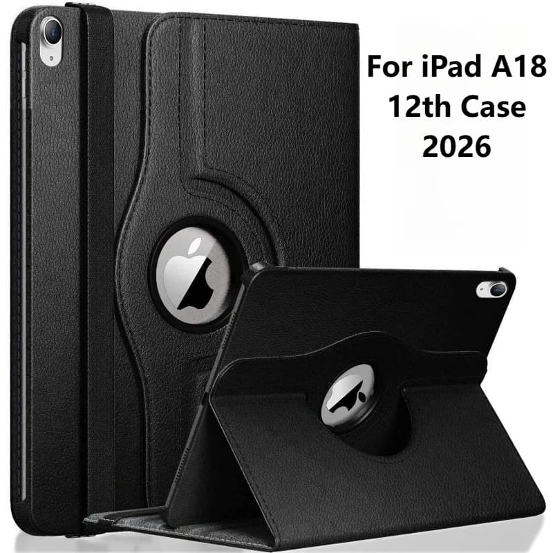 Nuova custodia per iPad 12a generazione A18 2026, iPad 11a generazione A16 2025, A3355 10a generazione 2022 10.9" con supporto girevole a 360° e funzione Auto Sleep/Wake