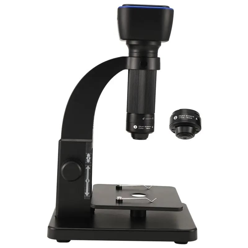 Microscopio digitale biologico ABHZ-2000X Microscopio USB Wifi con lente digitale e microbica con 11 LED regolabili