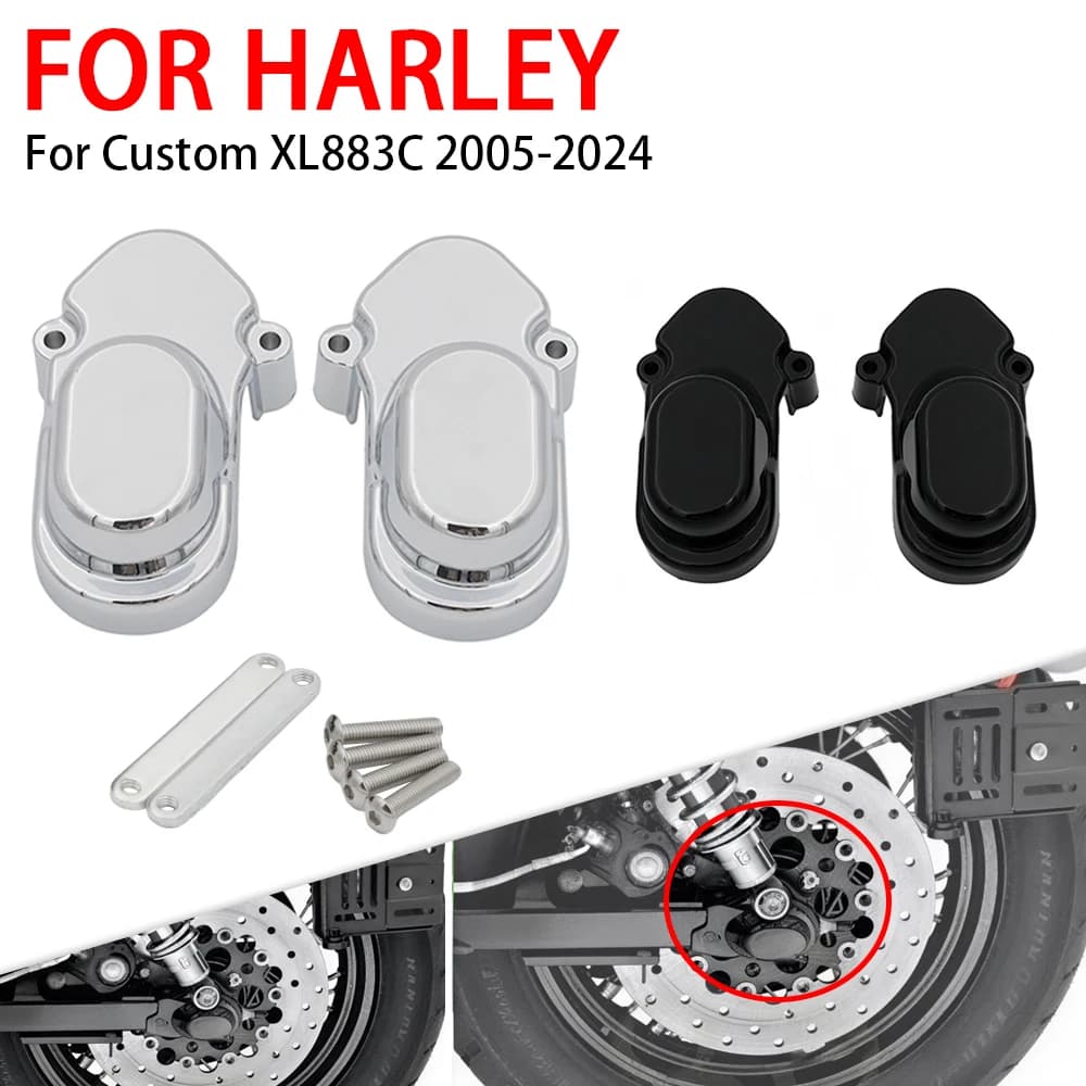 Copricoperchi per Dadi e Bulloni Asse Posteriore Moto per Harley Davidson Sportster 1200 883 2005-2021 2006 2007 2008 2009 Accessori