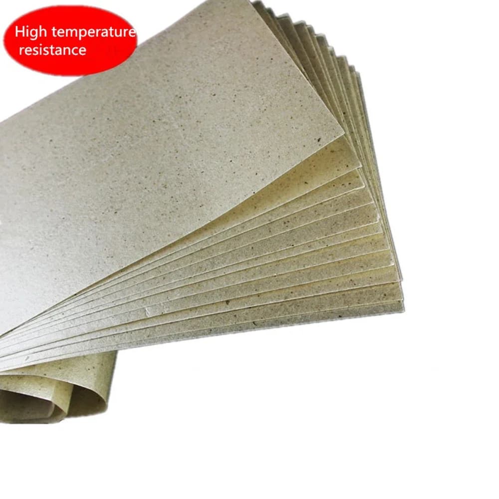 3 Pezzi 850 858 852 Carta Mica Isolante per Pistola ad Aria Calda Foglio di Mica Resistente alle Alte Temperature Carta Isolante 20cm*7cm