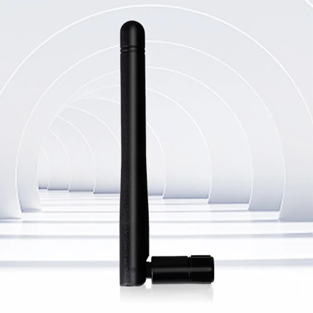 2Pcs WiFi Router Antenna Replacement for Indoor Home Use Foldable Compact Design Sturdy Plastic Metal Construction Strong Signal