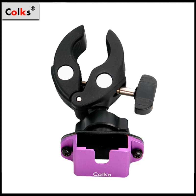 Staffa per Walkie Talkie Colks 17mm Clip posteriore tipo 2-in-1 Walkie Talkie MH48 KMC35 staffa di fissaggio per microfono fissaggio a Clip