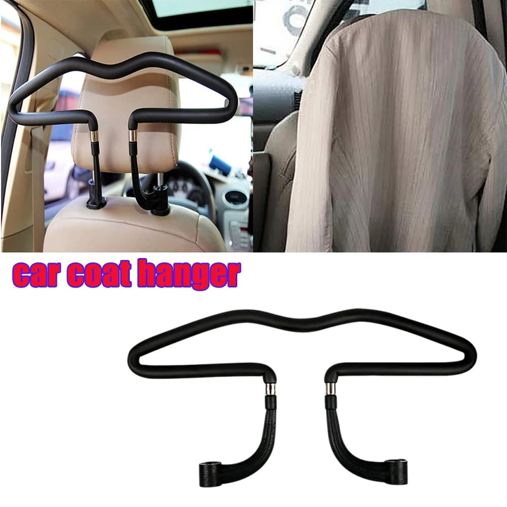 Appendiabiti Portatile per Sedile Posteriore Auto, Stendibiancheria da Viaggio, Accessori Multifunzione per Interni Auto