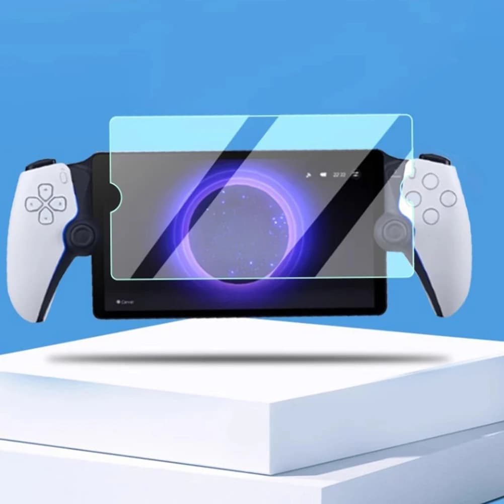Confezione da 2 Pellicole Protettive HD Trasparenti in Vetro Temperato Anti Luce Blu per PlayStation Portal Remote Player 8 del 2023