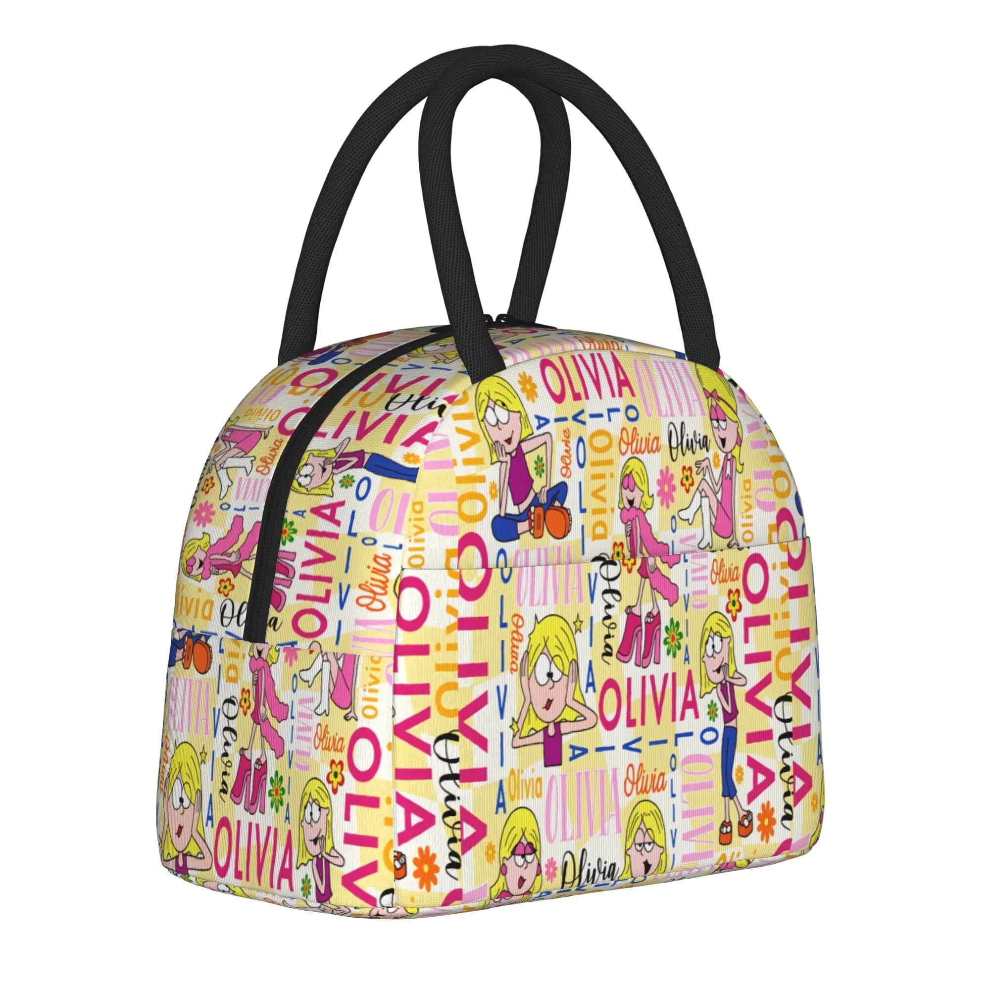 Borsa termica per il pranzo Lizzie Anime McGuire, contenitore portatile per il pranzo, borsa termica, borsa per il pranzo, borsa per il pranzo da lavoro, borsa per alimenti da esterno