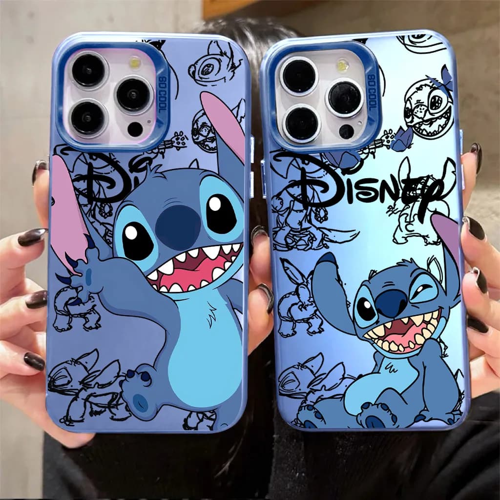 Cute Cartoon Stitch Phone Case for Infinix Hot Note Zero 60 50 40 30 30i 20 20s 12 12i 11 Smart 10 9 8 7 6 5 Pro Plus 4G 5G Back