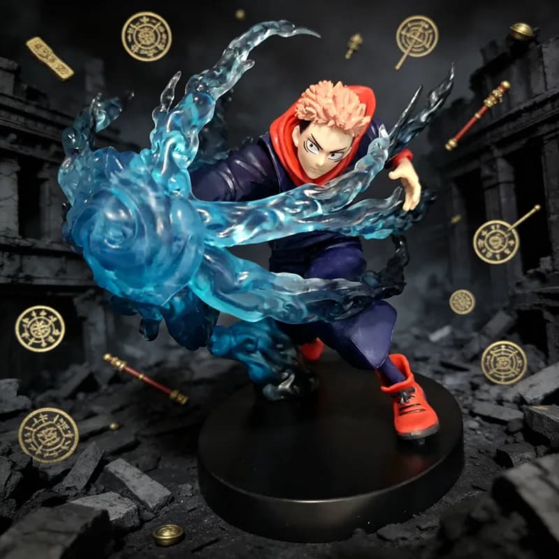 Set di Action Figure Anime Jujutsu Kaisen, Modellini di Itadori Yuji e Okkotsu Yuta, Giocattoli da Collezione, Regalo per Fan, Decorazione da Scrivania