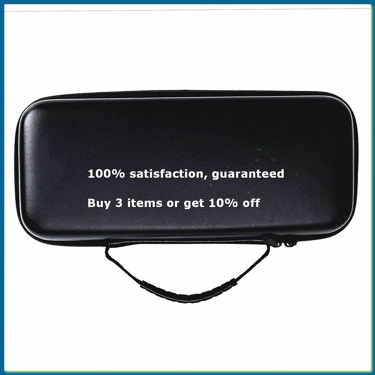 Portable Storage Bag Carrying Case for Claw Game Console EVA Waterproof and Anti Drop Protective Handbag Black