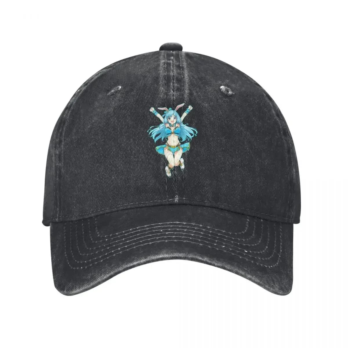 Plus Size Anime Shia Haulia & Arifureta Hajime Nagumo demin Trucker Hat Lightweight Women Hat Baseball Cap For Men