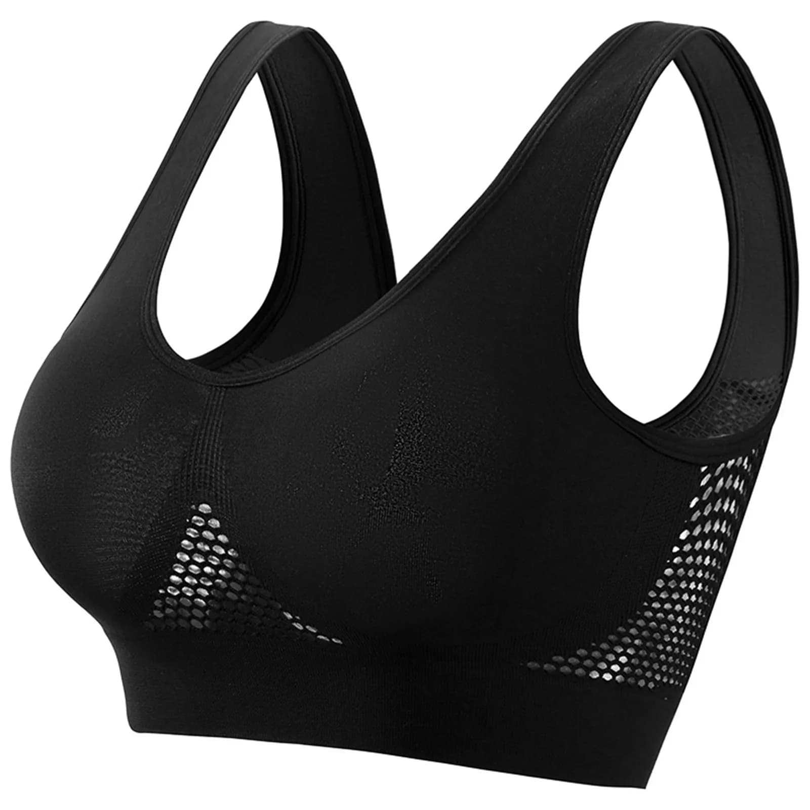 Beautiful sports bra for back shockproof fitness racing upper collection anti-ceding support soft women's yoga vest high strength