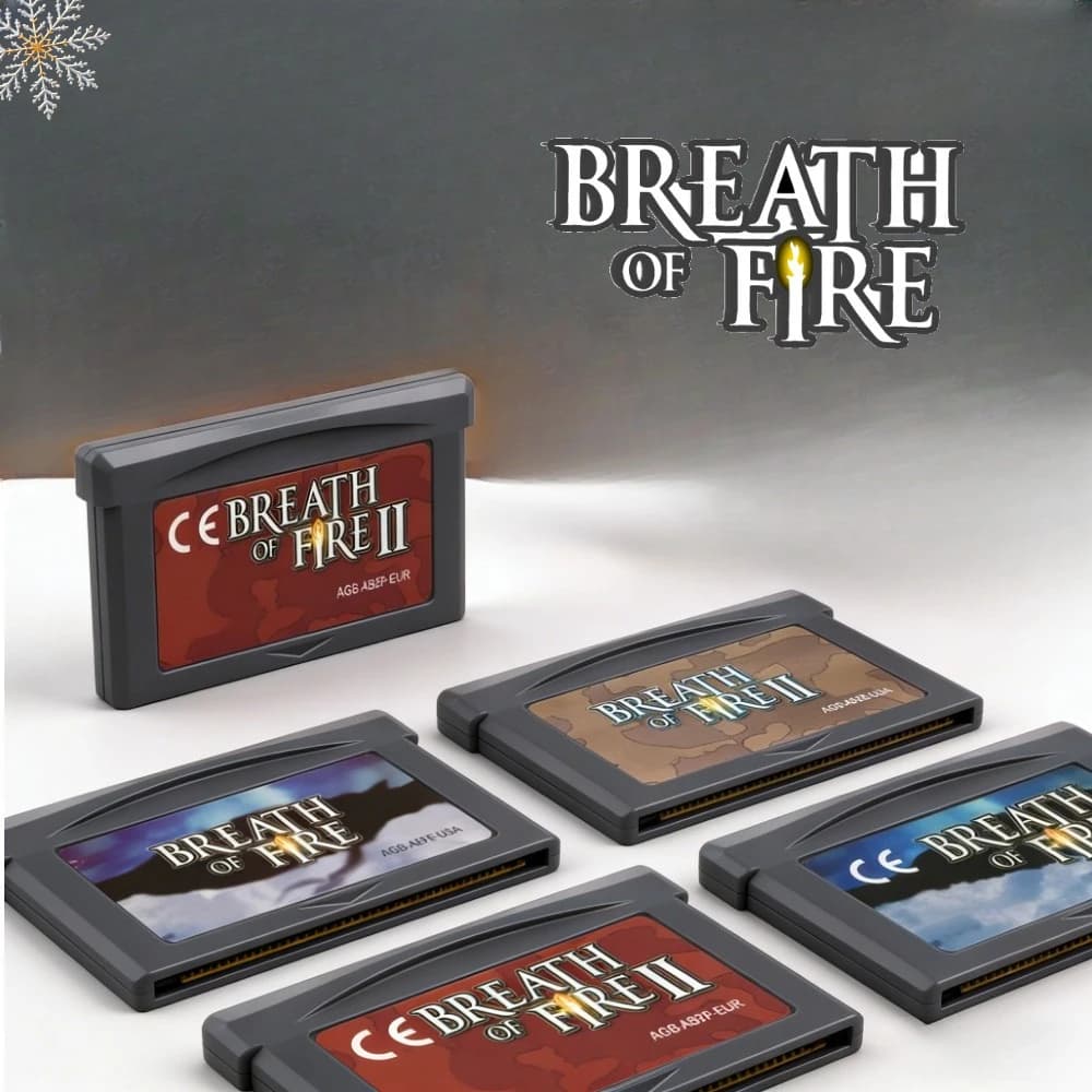 Cartuccia di Gioco GBA Breath of Fire 32-bit, Scheda Console per Videogiochi, Cartuccia di Gioco Breath of Fire 2