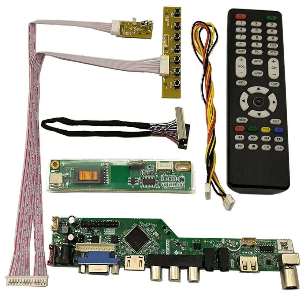 Nuovo Kit TV per LTN154XA-L01 LTN154X1-L01 LTN154X1-L02 LTN154X1-L03 TV + HDMI + VGA + AV + USB LCD LED Driver della scheda controller schermo
