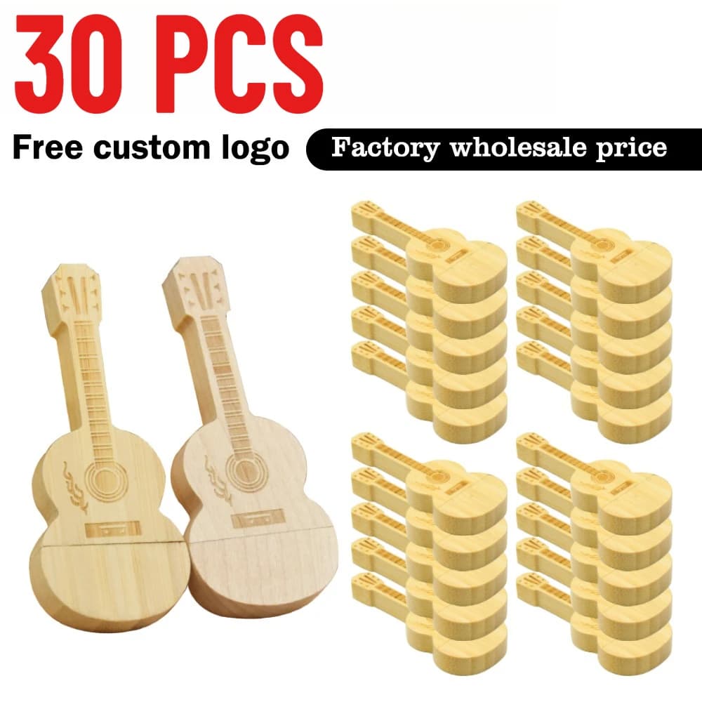 30 pz/lotto Chiavetta USB in legno personalizzabile con LOGO, 4GB 8GB USB 2.0, 16GB 32GB, Regalo fotografico raffinato in legno
