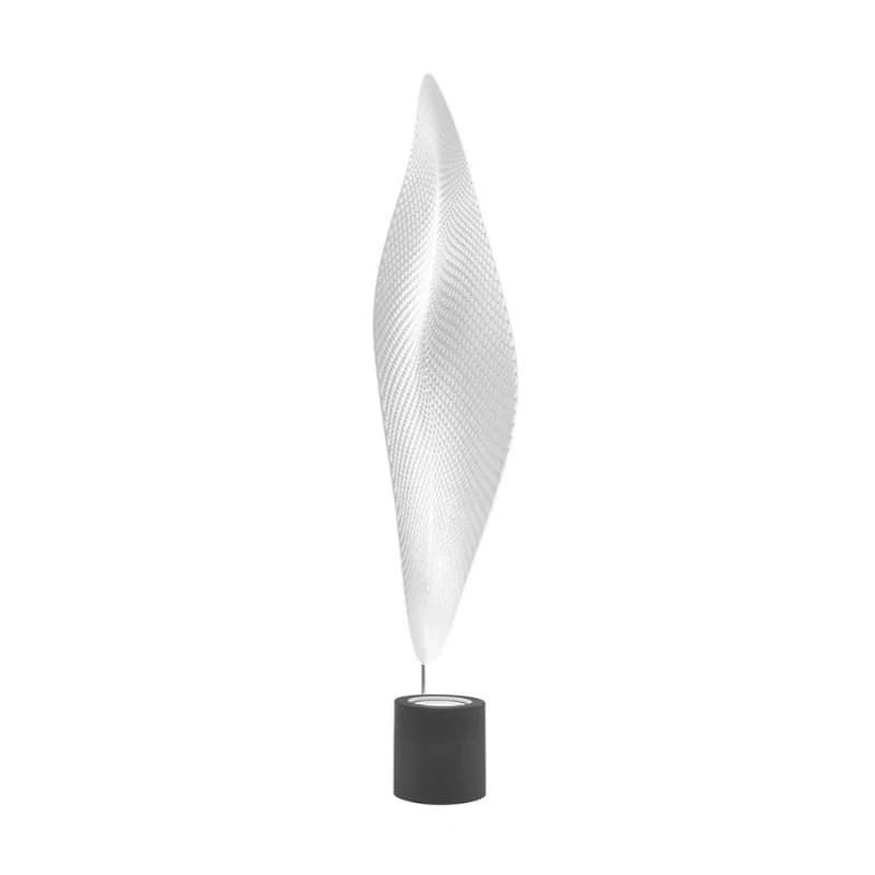 Lampada da terra post-moderna in acrilico a forma di foglia, lusso leggero, estremamente semplice, decorazione artistica per soggiorno, camera da letto e studio