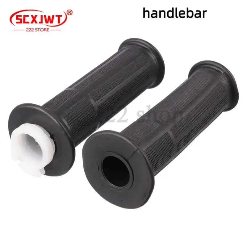 Off road motorcycle gloves, scooters, throttle handle, rubber handle, left and right handle sleeves