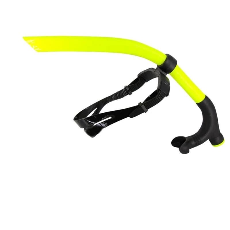 Training for Head Mount, Dry Top Snorkel Snorkeling Tube Comfort Mouthpiece One-Way Purg e for Valve