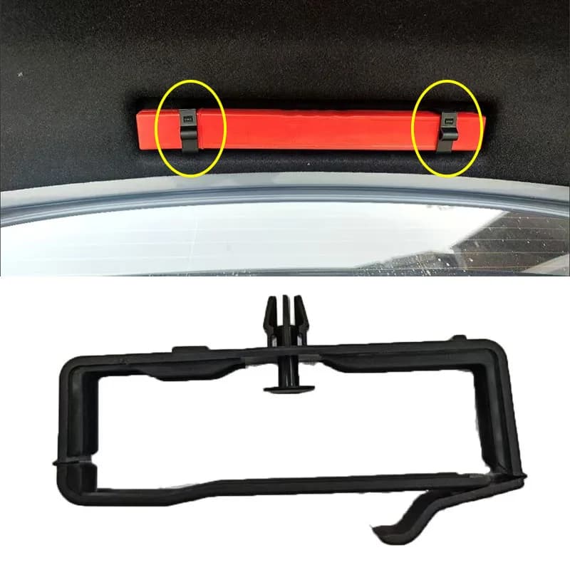 1Pc Triangolo di Avvertimento di Emergenza Staffa/Supporto Bagagliaio di Auto Segno Fibbia Fissa Per Volvo S60 V70 Xc60 Xc70 S40 V50 S80 30721387