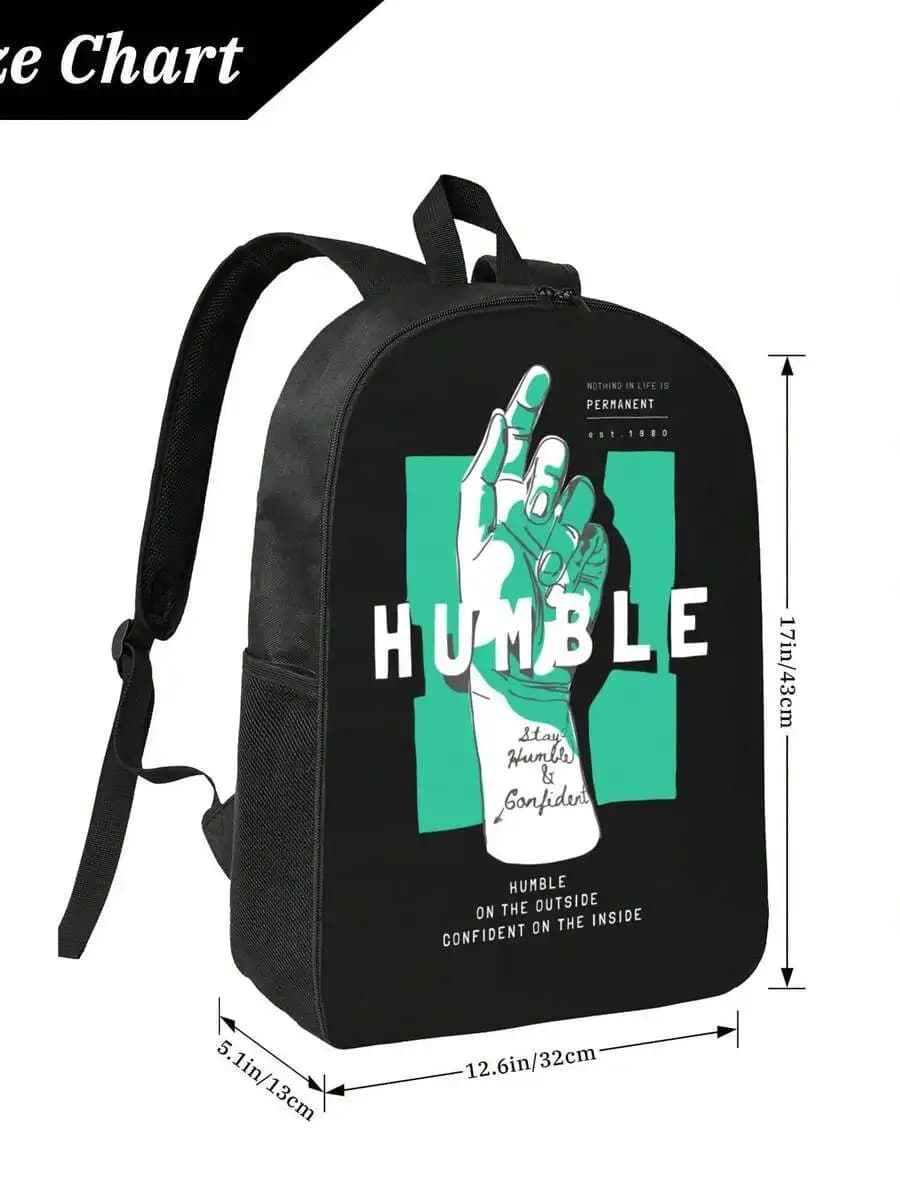 Graphic Backpack For School Work Travel Adult Unisex Casual Style