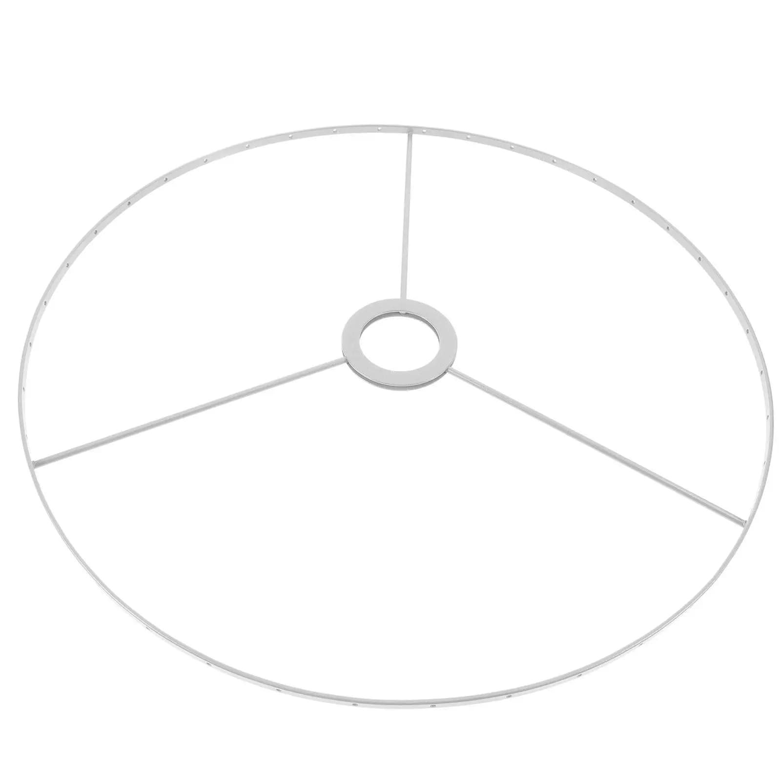 E27 Lamp Shade Frame Iron Metal Lampshade Ring DIY Lamp Base Bracket Vintage Lighting Fixture Frame for DIY Lamps