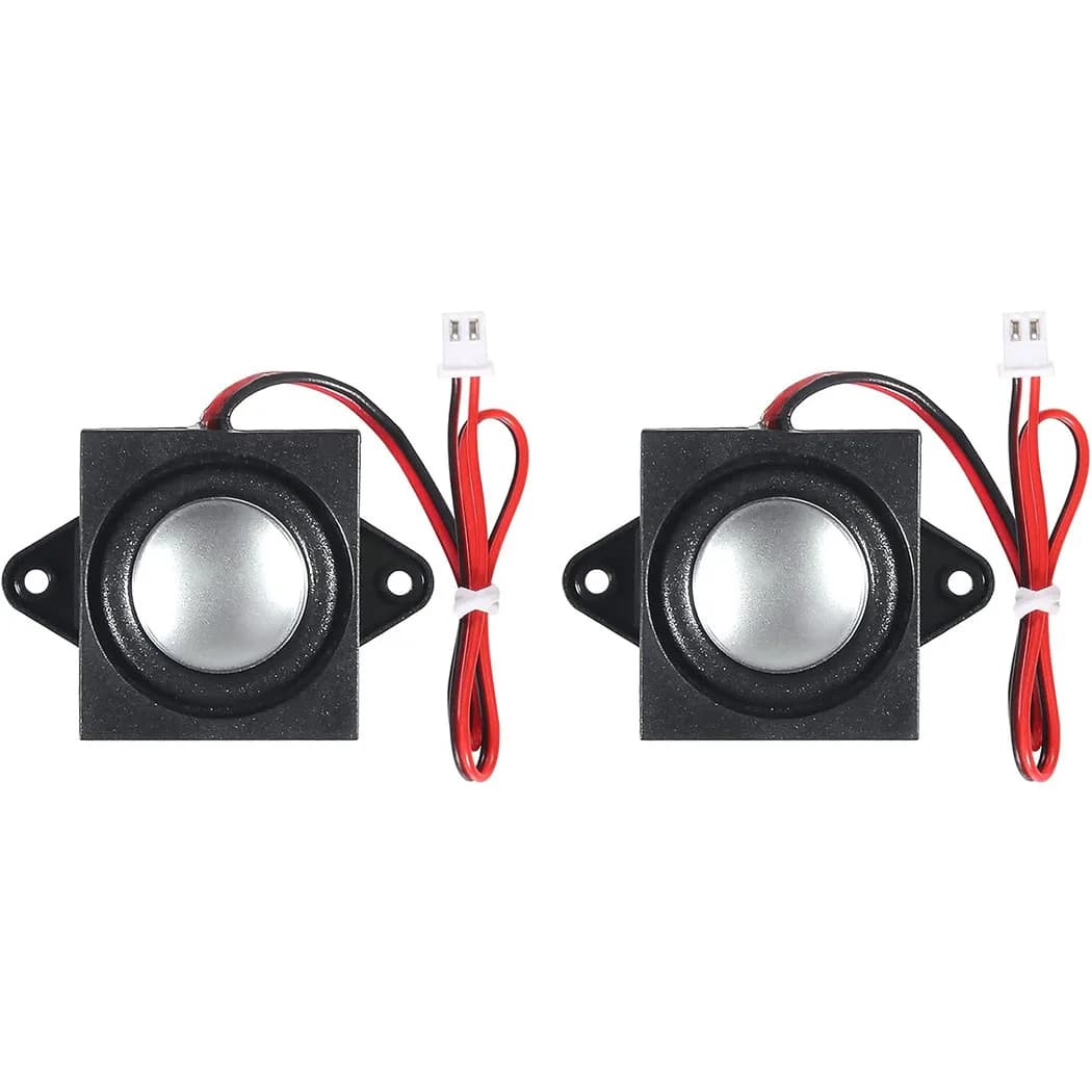 Mini Speaker 4ohm 3w Micro Speaker for Arduino with 11mm cable and JST-PH2.0mm-2 Pin for Small Electronic Devices