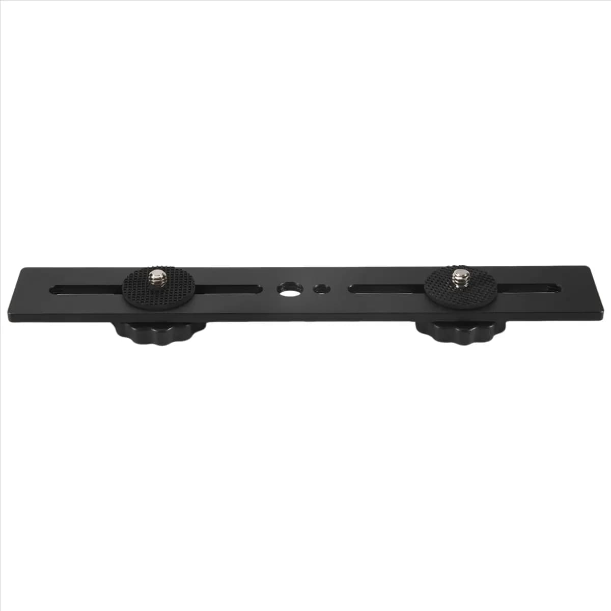 A40I 8 inch Dual Flash Camera Mount Tripod Bracket with 1/4 for 3D Stereoscopic Photography DSLR Camera Accessories