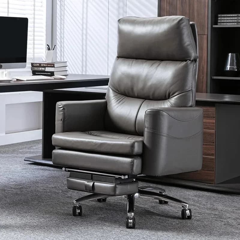 Sedie da ufficio da gioco sedentarie Sedie da ufficio ergonomiche di lusso per computer da riunione Sedie da ufficio reclinabili Mobili per anziani Chaise Bureau LLOC