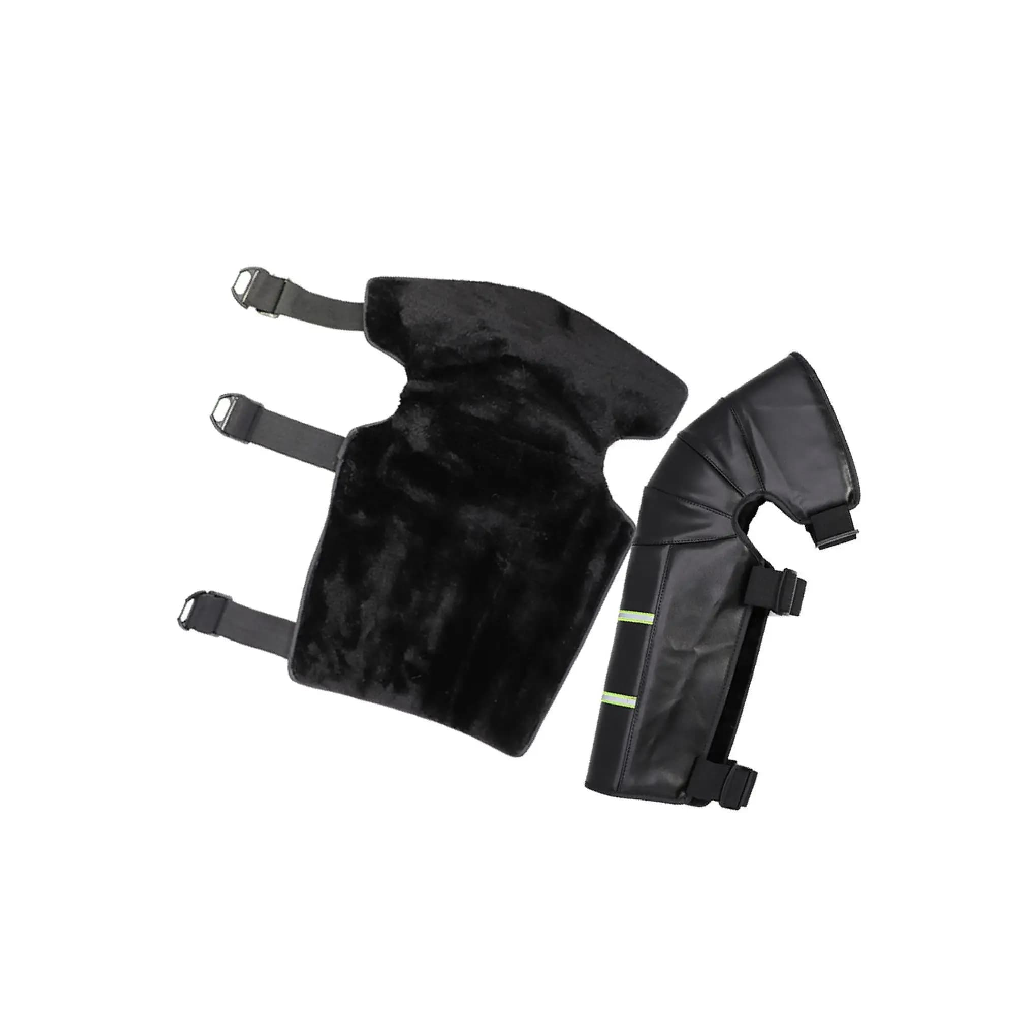 2 Pezzi Scaldacolpi per Ginocchia da Moto, Leggings Impermeabili per Bici da Montagna Autunnali