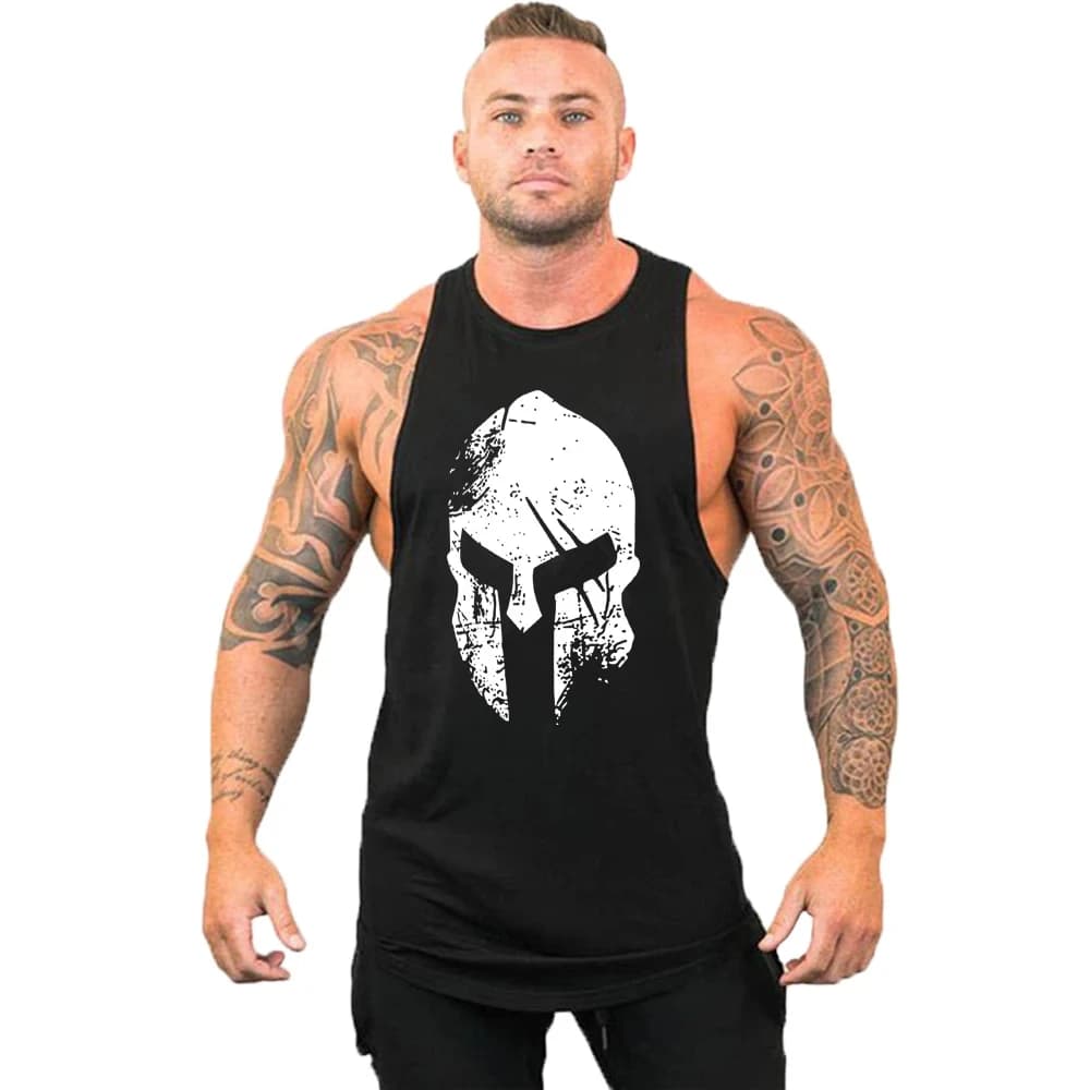 Palestra Top Camicia da uomo Uomo Muscle Fit T-shirt Fitness Bodybuilding Stringer Vest Abbigliamento Abbigliamento Canotte da uomo T-shirt muscolose