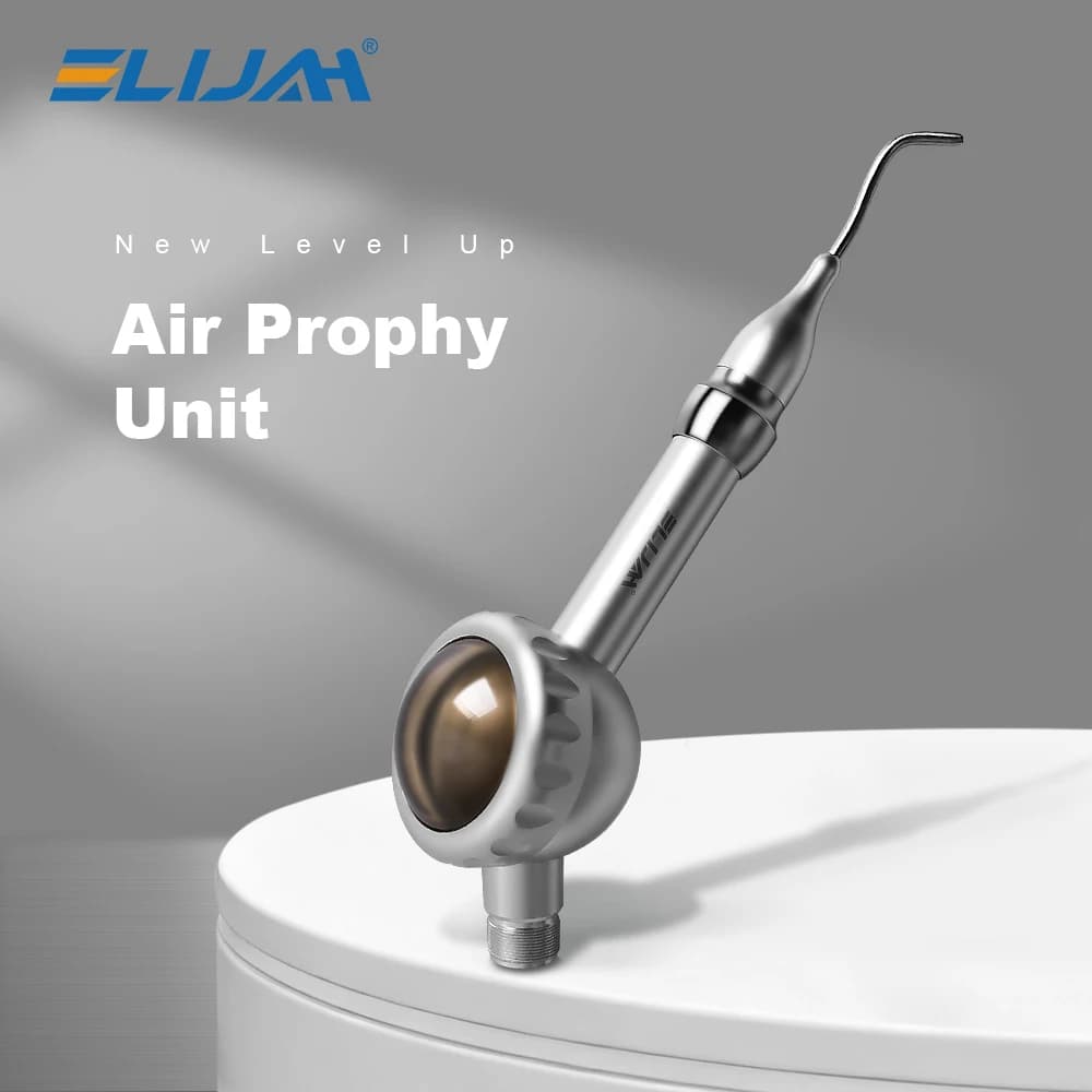 ELIJAH Dental Air Prophy Unit Dentale Sanding Tooth Whitening Machine Air Polisher Oral Cleansing Equipment