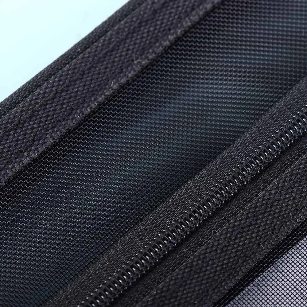 Astuccio in nylon per penne, cartelle portadocumenti da ufficio, borsa porta cosmetici, articoli di cancelleria scolastica, astuccio a doppia rete