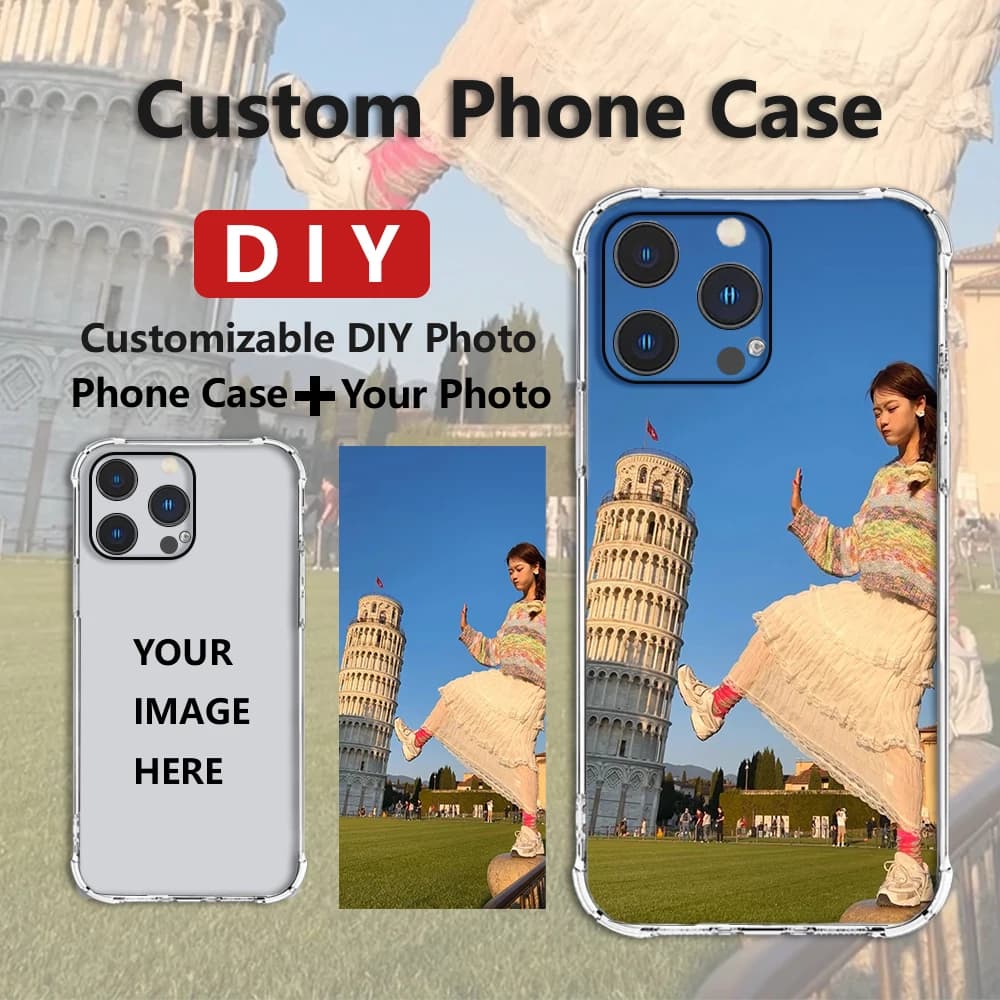 Personalizzato Custome FAI DA TE Edificio Cassa Del Telefono Per iPhone 16 15 14 13 12 11 Pro Xs Max 16e X XR Mini 6 6s 7 8 Plus SE 2020 2022