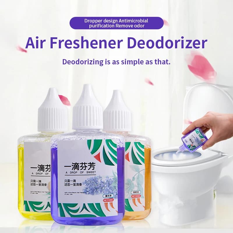 50ML A Deodorant Fragrance Drop For Home Environment Deodorant For Bathroom Dissemination Long-Term Freshness Determination