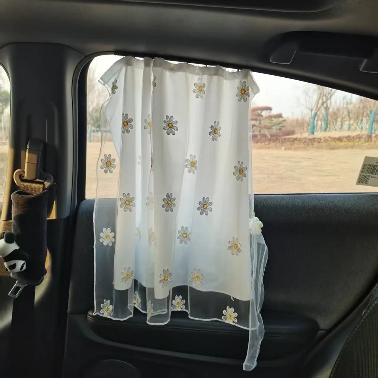 Car sunshade baby sunscreen heat insulation sunshade car track type window curtain side window privacy curtain