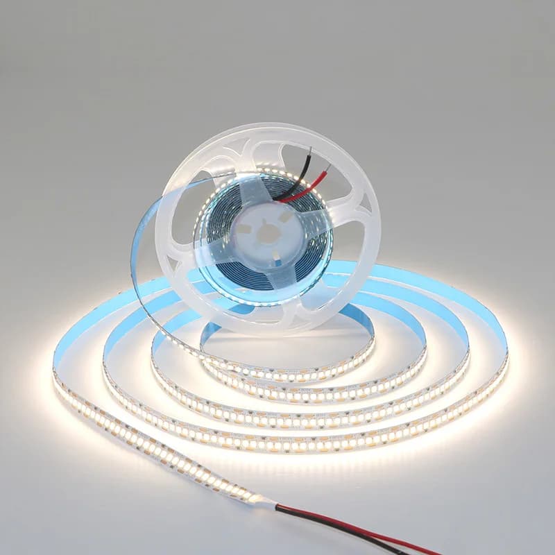 2835 5M 300 600 1200LED Striscia LED DC12V 24V 120LED/m Striscia lampada IP65 impermeabile per la casa Barra lampada morbida flessibile e tagliabile