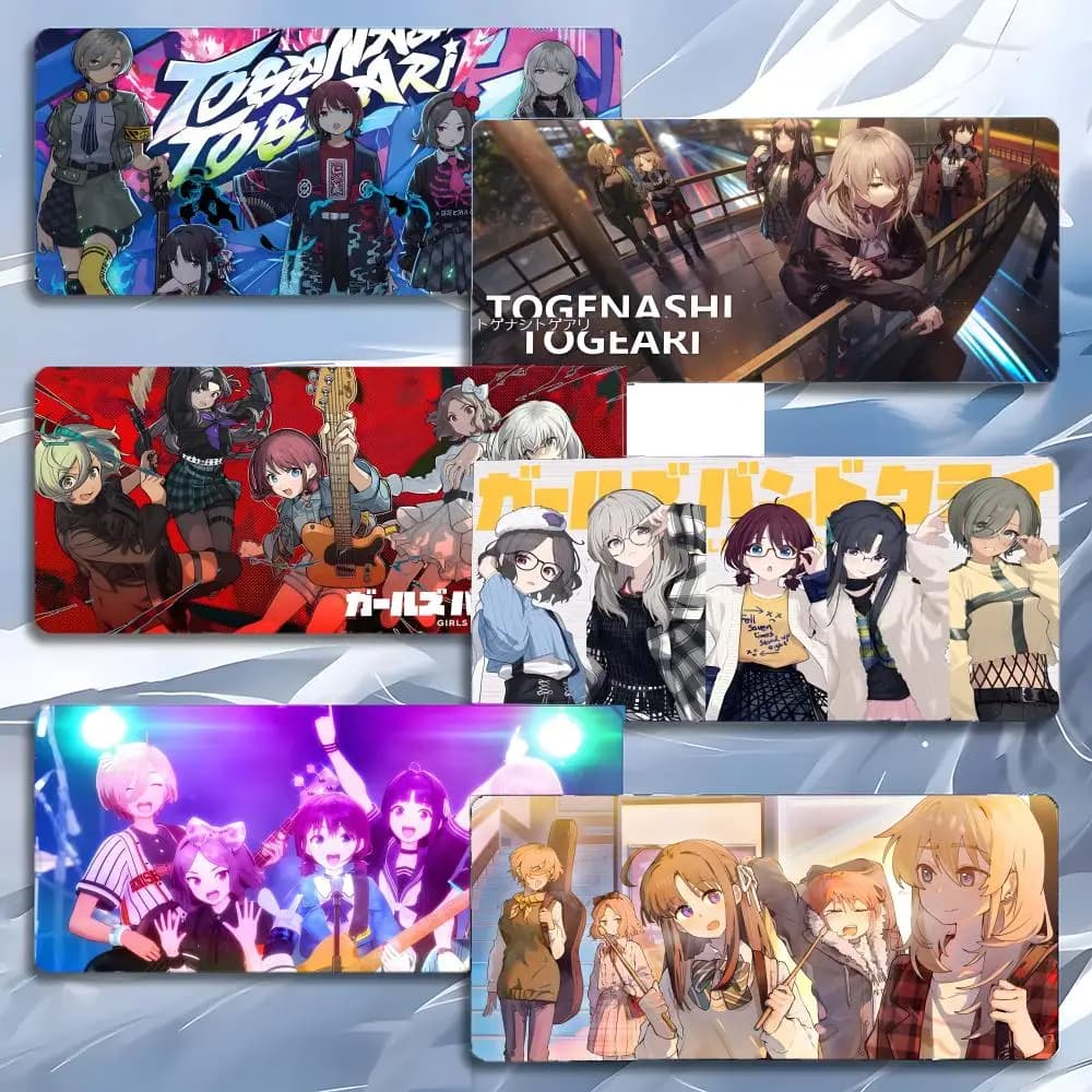 manga print T-TOGENASHI TOGEARI Mouse Pad Mousepad Large Gaming LockEdge Thickened PC Table Desk Mat