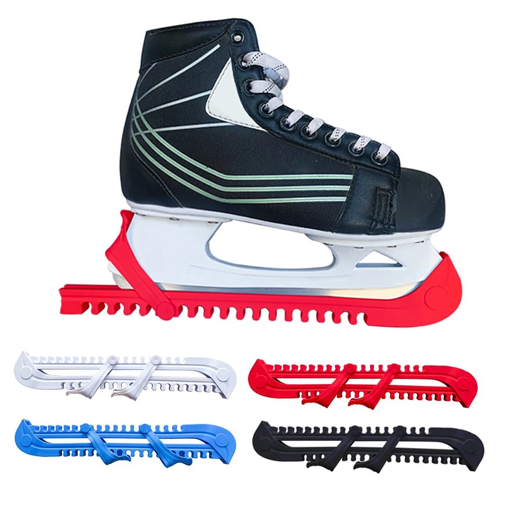 Plastic Ice Blade Cover Wear- Universal Ice Skate Blade Guards Shoes Cover Ice Blade Protector for Figure Skating