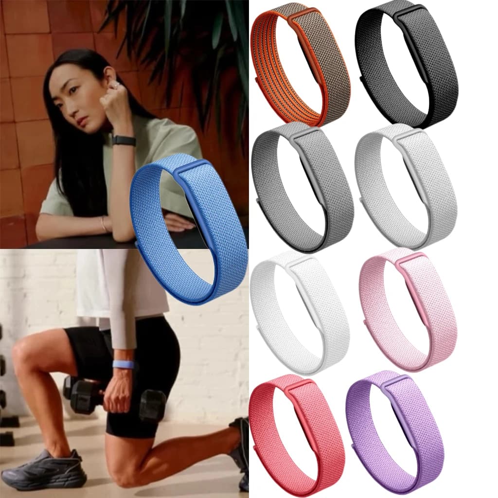 Adjustable Fitness Bracelet Tracker Monitoring Velcro Loop Strap Intelligent Sports Training Tracker Strap For Google Fitbit Air