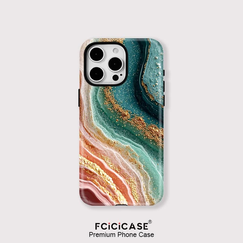 Fcicicase Marble For Magsafe Wireless Charging Phone Case For iPhone 11 12 13 14 15 16 Pro Max Plus Magnetic Bumper Cover
